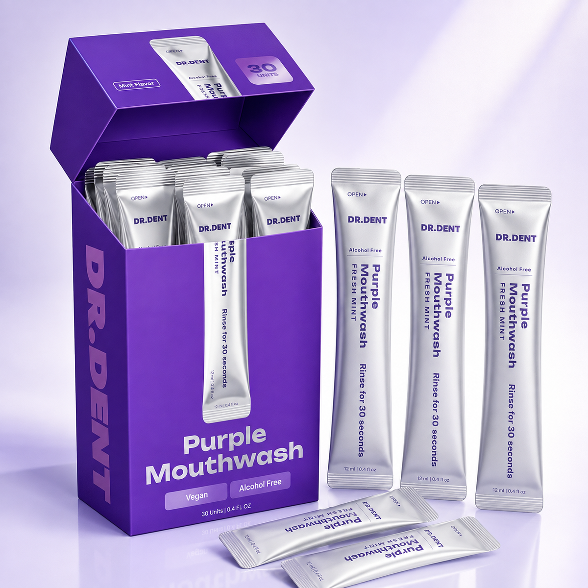 LUMORAY Purple Mouthwash